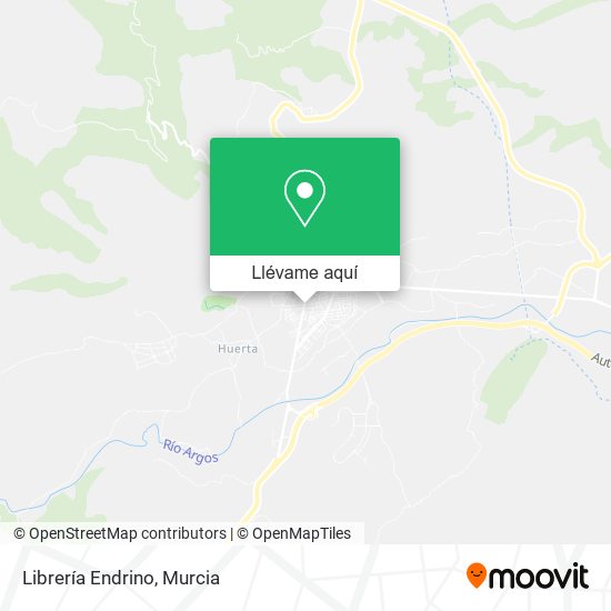 Mapa Librería Endrino