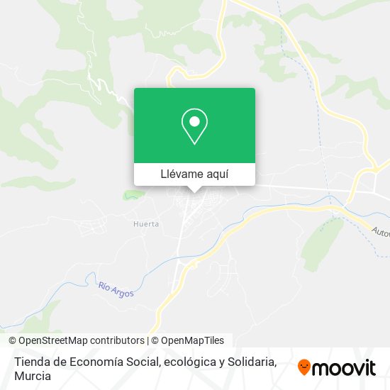 Mapa Tienda de Economía Social, ecológica y Solidaria