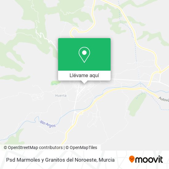 Mapa Psd Marmoles y Granitos del Noroeste