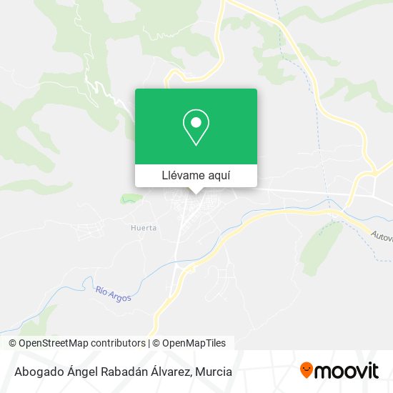 Mapa Abogado Ángel Rabadán Álvarez