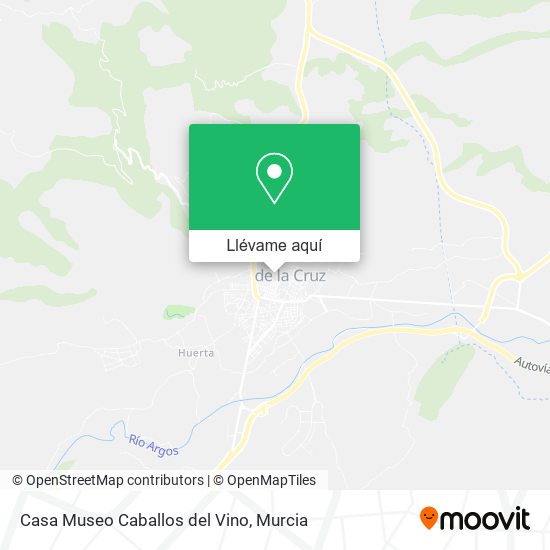 Mapa Casa Museo Caballos del Vino
