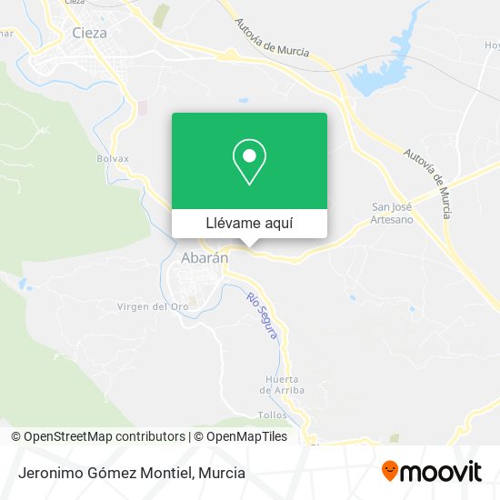 Mapa Jeronimo Gómez Montiel