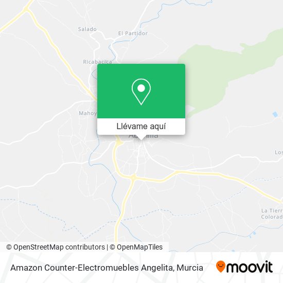 Mapa Amazon Counter-Electromuebles Angelita