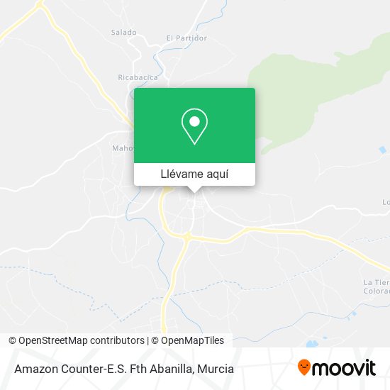 Mapa Amazon Counter-E.S. Fth Abanilla