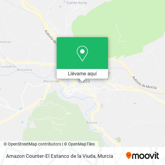 Mapa Amazon Counter-El Estanco de la Viuda