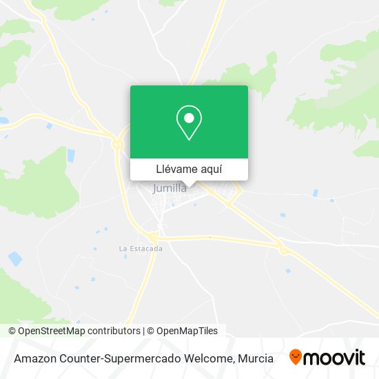 Mapa Amazon Counter-Supermercado Welcome