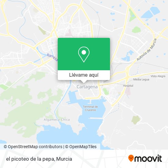 Mapa el picoteo de la pepa