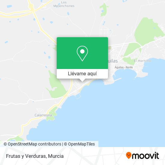 Mapa Frutas y Verduras