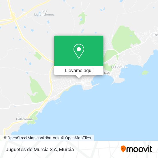 Mapa Juguetes de Murcia S.A