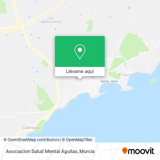 Mapa Asociacion Salud Mental Águilas