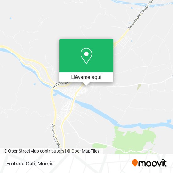 Mapa Frutería Cati