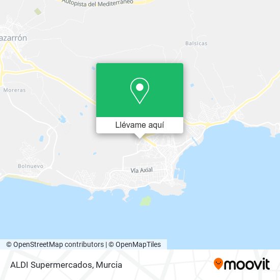 Mapa ALDI Supermercados