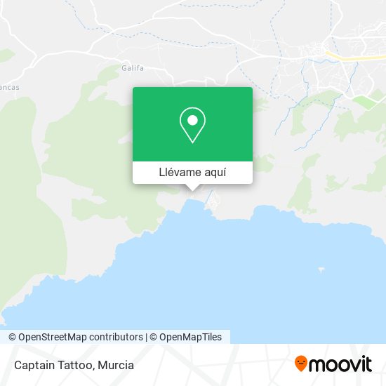 Mapa Captain Tattoo