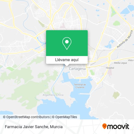 Mapa Farmacia Javier Sanche
