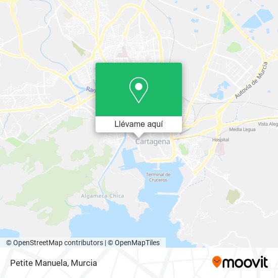 Mapa Petite Manuela