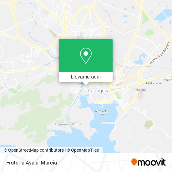 Mapa Frutería Ayala