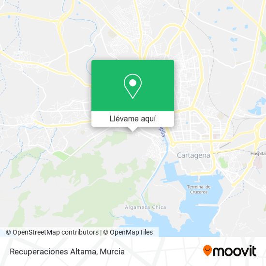 Mapa Recuperaciones Altama