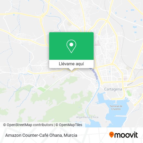 Mapa Amazon Counter-Café Ohana