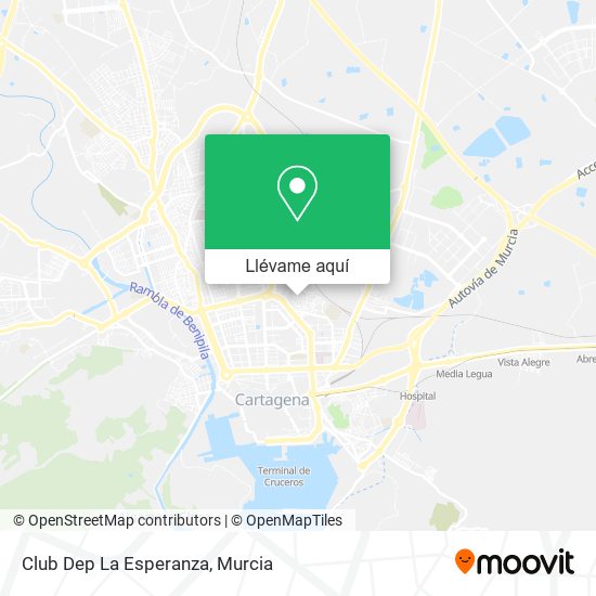 Mapa Club Dep La Esperanza