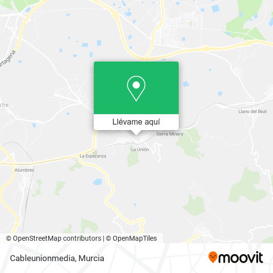 Mapa Cableunionmedia
