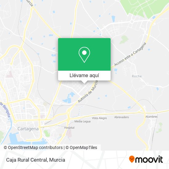Mapa Caja Rural Central