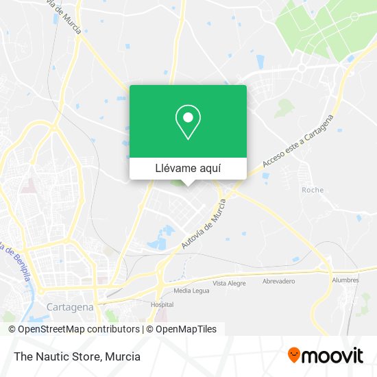 Mapa The Nautic Store