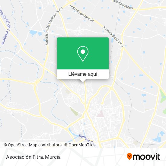 Mapa Asociación Fitra