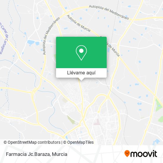 Mapa Farmacia Jc.Baraza
