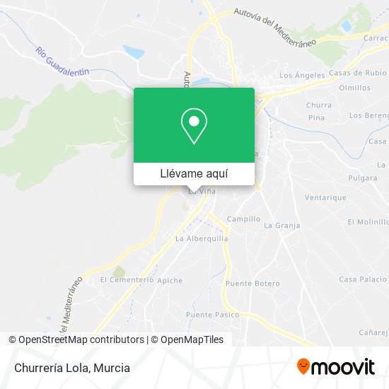 Mapa Churrería Lola