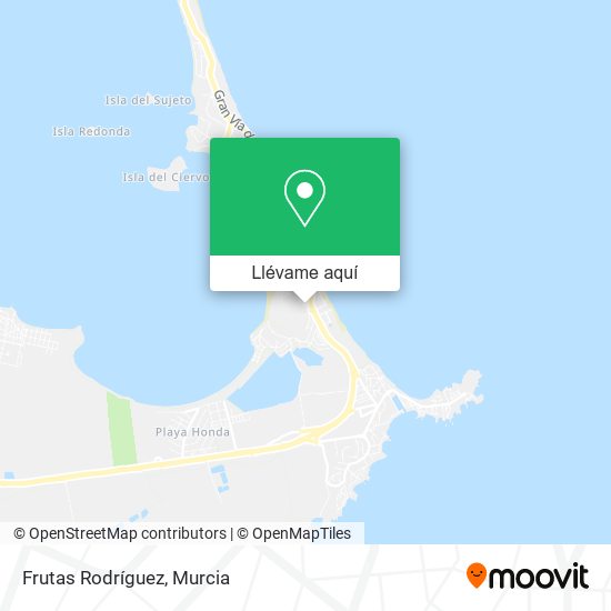 Mapa Frutas Rodríguez