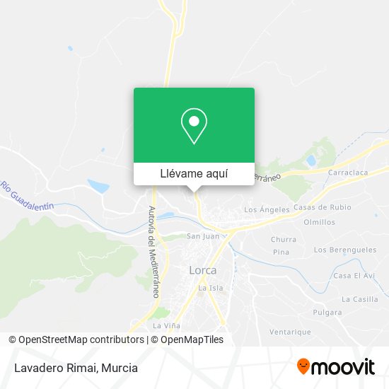 Mapa Lavadero Rimai