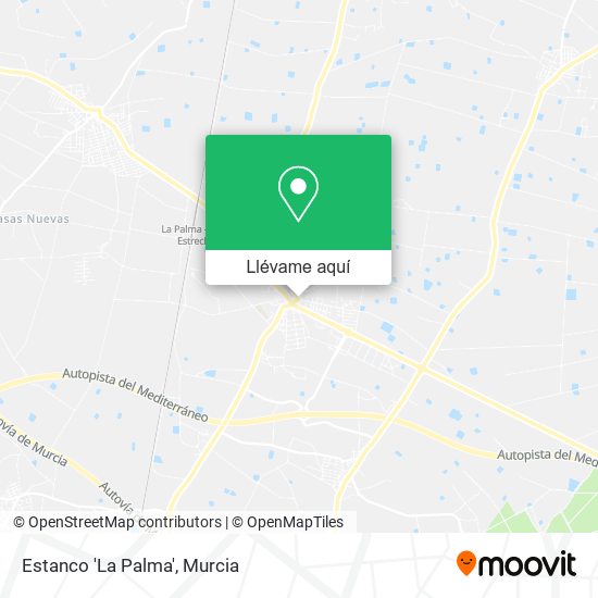 Mapa Estanco 'La Palma'