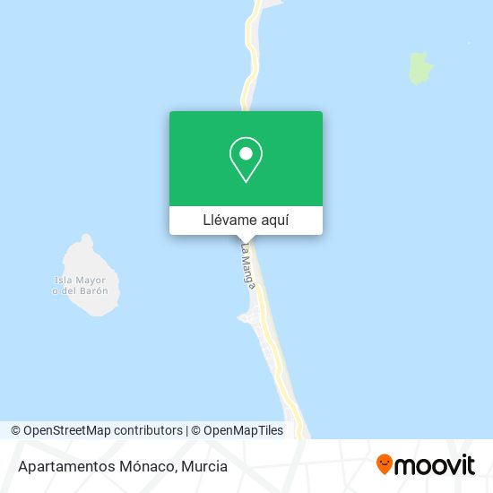 Mapa Apartamentos Mónaco