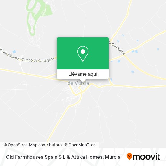 Mapa Old Farmhouses Spain S.L & Attika Homes