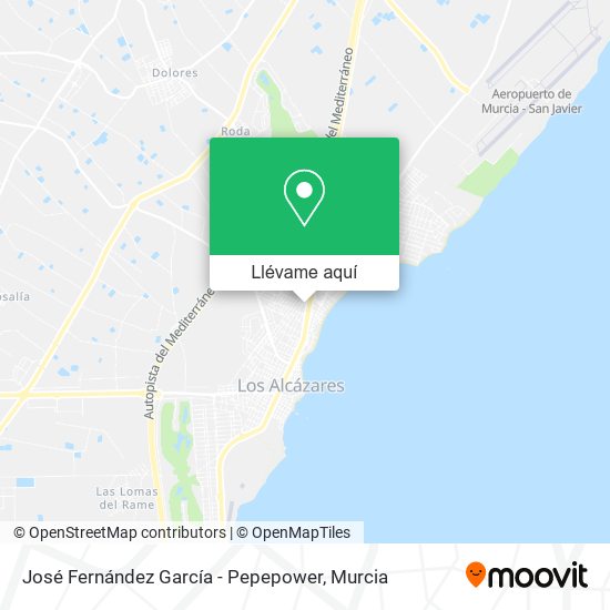 Mapa José Fernández García - Pepepower