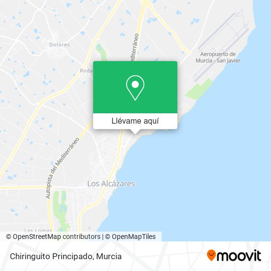 Mapa Chiringuito Principado