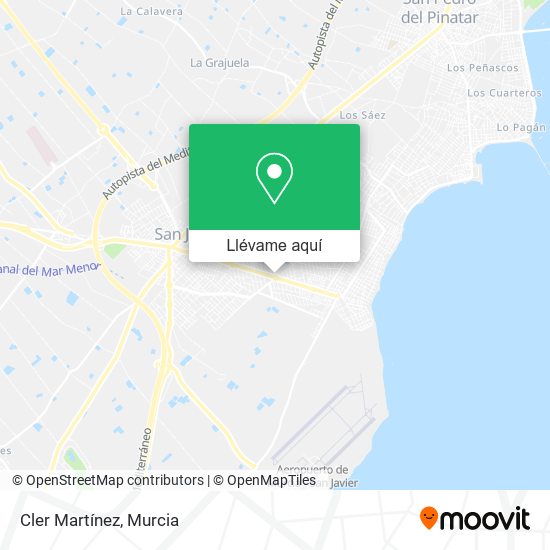 Mapa Cler Martínez