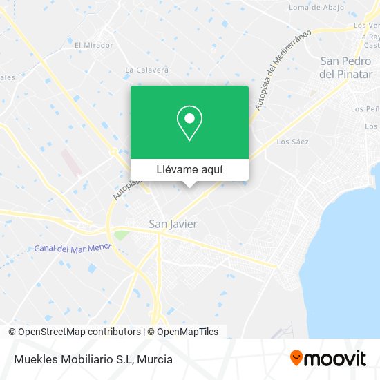 Mapa Muekles Mobiliario S.L