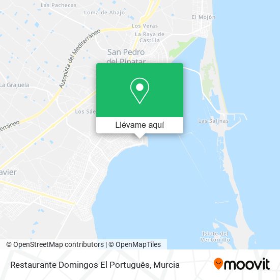 Mapa Restaurante Domingos El Português