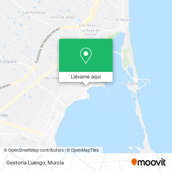 Mapa Gestoría Luengo