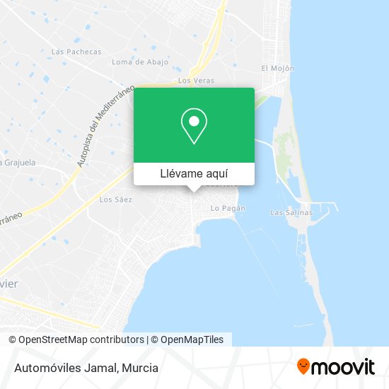 Mapa Automóviles Jamal