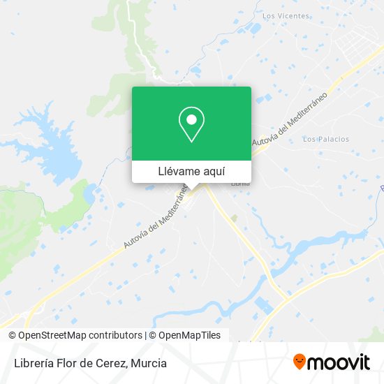 Mapa Librería Flor de Cerez