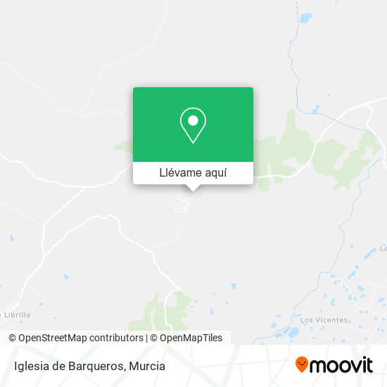 Mapa Iglesia de Barqueros