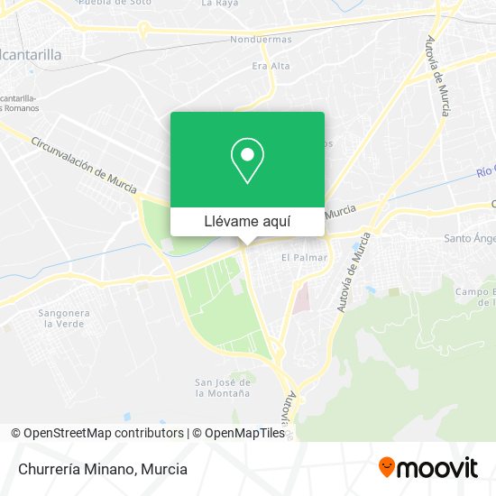 Mapa Churrería Minano