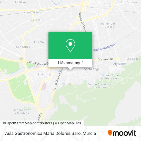 Mapa Aula Gastronómica María Dolores Baró