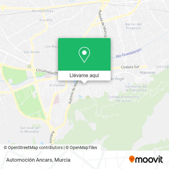 Mapa Automoción Ancars