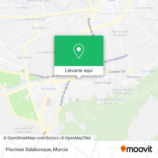Mapa Piscinas Salabosque