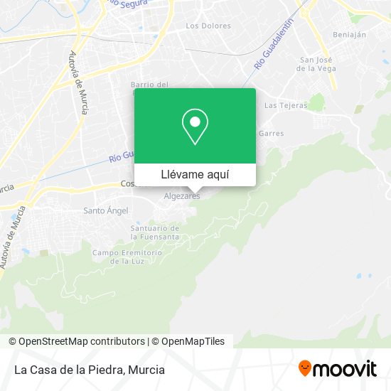 Mapa La Casa de la Piedra