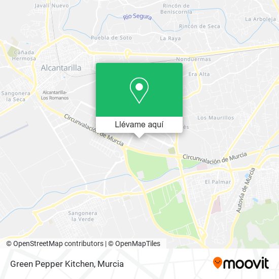 Mapa Green Pepper Kitchen