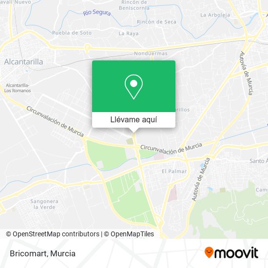 Mapa Bricomart